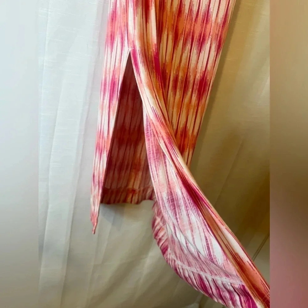 Koolaburra by UGG Women's Dress Sz XS Rayon Spandex Maxi Tank Pink - Picture 6 of 9